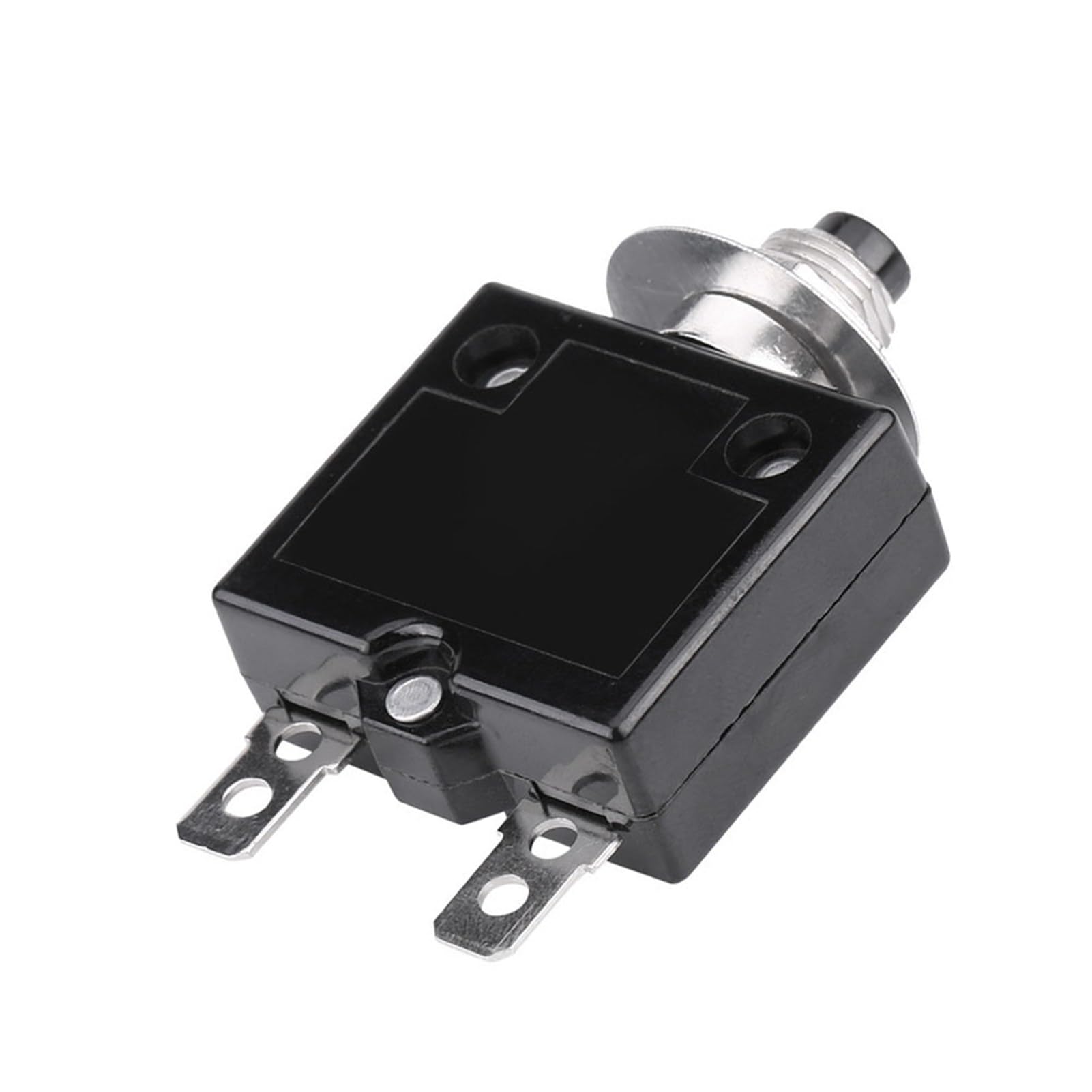 Cocoarm Wyłącznik Automatyczny, Termiczny Reset Ręczny Zabezpieczenie Przed Przeciążeniem 18 A Plastik Metal DC 50 V AC 125 Do 250 V Kompaktowy Przełącznik Resetowania Do Miniładowarki 7600 (5A)