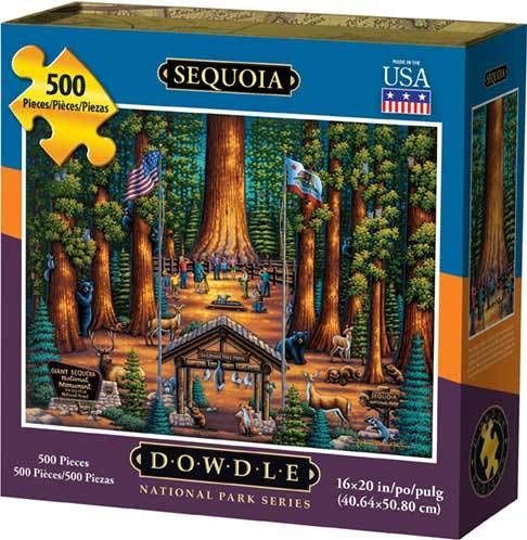 D·O·W·D·L·E Dowdle Jigsaw Puzzle - Sequoia National Park - 500 Piece