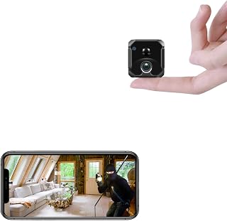 AREBI Mini Spy Camera Wireless Hidden 150 Days Standby 4K Small WiFi PIR Camera for Home Security Indoor Battery Cam with Night Vision Motion Detection