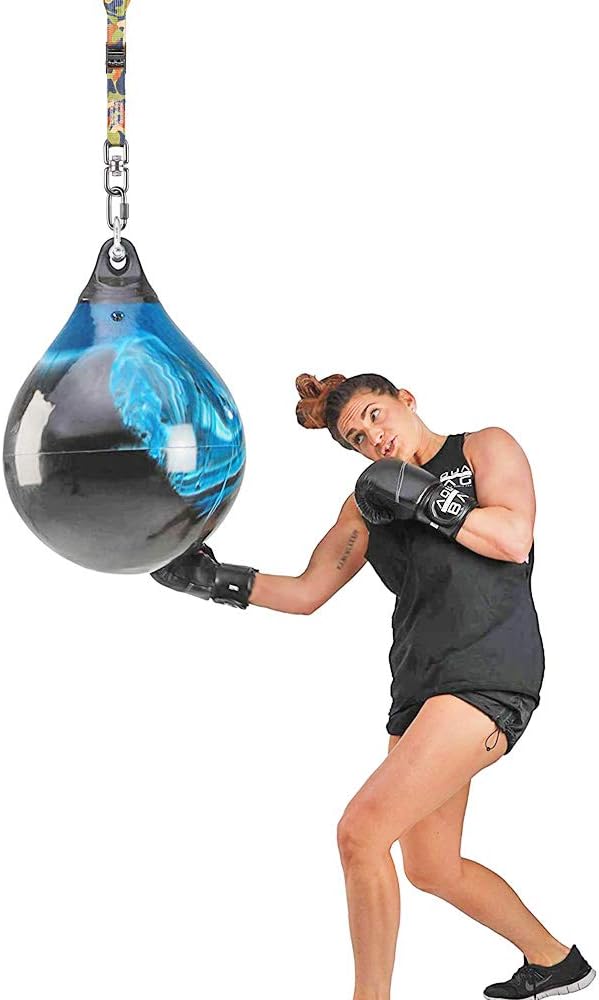 Dolibest Punching Bag Hanger Strap with Permanent Antirust Stainless Steel 304 Swing Swivel for Boxing & MMA Punching Bags Capacity 550LB(5ft) : Sports & Outdoors