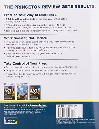 1,523 ACT Practice Questions, 7th Edition: Extra Drills & Prep for an Excellent Score