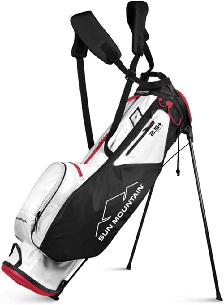 BRIEFING GOLF×SUN MOUNTAIN キャディバッグ ホワイト BRIEFING×SUN