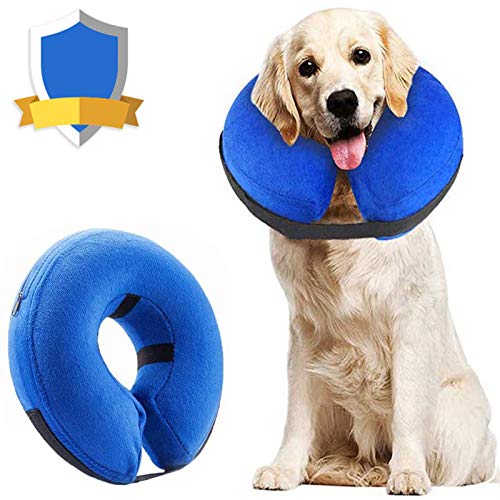 Top 10 Best Pillow Cone For Dogs in 2022 8 Supet Dog Cones After Surgery, Protective Inflatable Dog Collar Pet ...