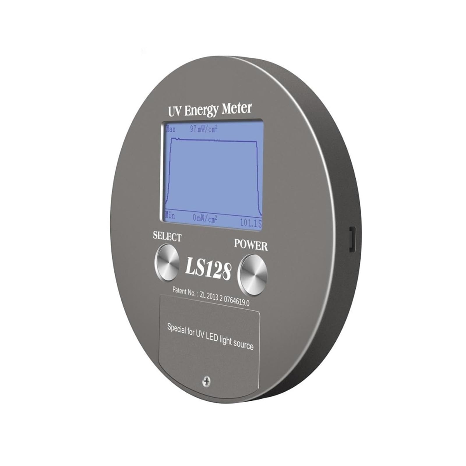 Miernik światła UV, LS128 Miernik energii UV Power Puck Integrator z krzywą temperatury mocy Energia dla 340nm do 420nm LED Utwardzanie