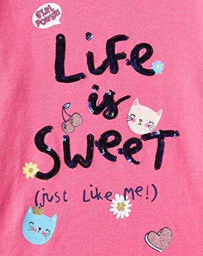 Image of Mothercare Baby Girls' Animal Print Regular Fit T-Shirt