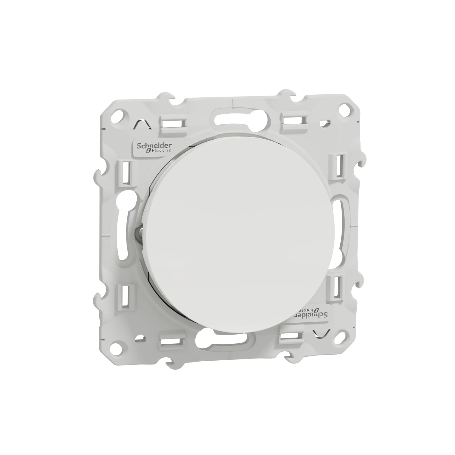 Schneider Electric - Odace, lot de 100 va-et-vient Blanc, à vis, connexion rapide - S524204P