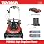 PRORUN 60V 22-Inch Cordless Snow Blower, Single-Stage Battery Snow Thrower with Brushless Motor, Includes (2) 5.0Ah Batteries and (2) Chargers