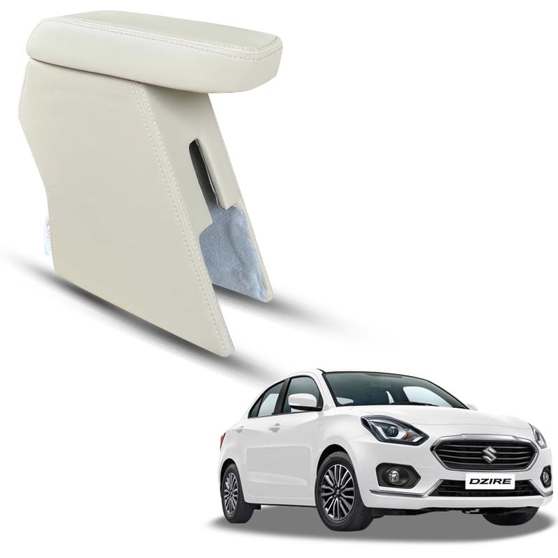 Carigiri Premium Finish Car Armrest with Storage Box And High Density Moulded Foam For Maruti Suzuki Swift Dzire (Models-2018-2024)(ONLY FOR VXI,VDI/ZXI,ZDI MODELS) (Beige, Nappa Leatherette)-picture-11
