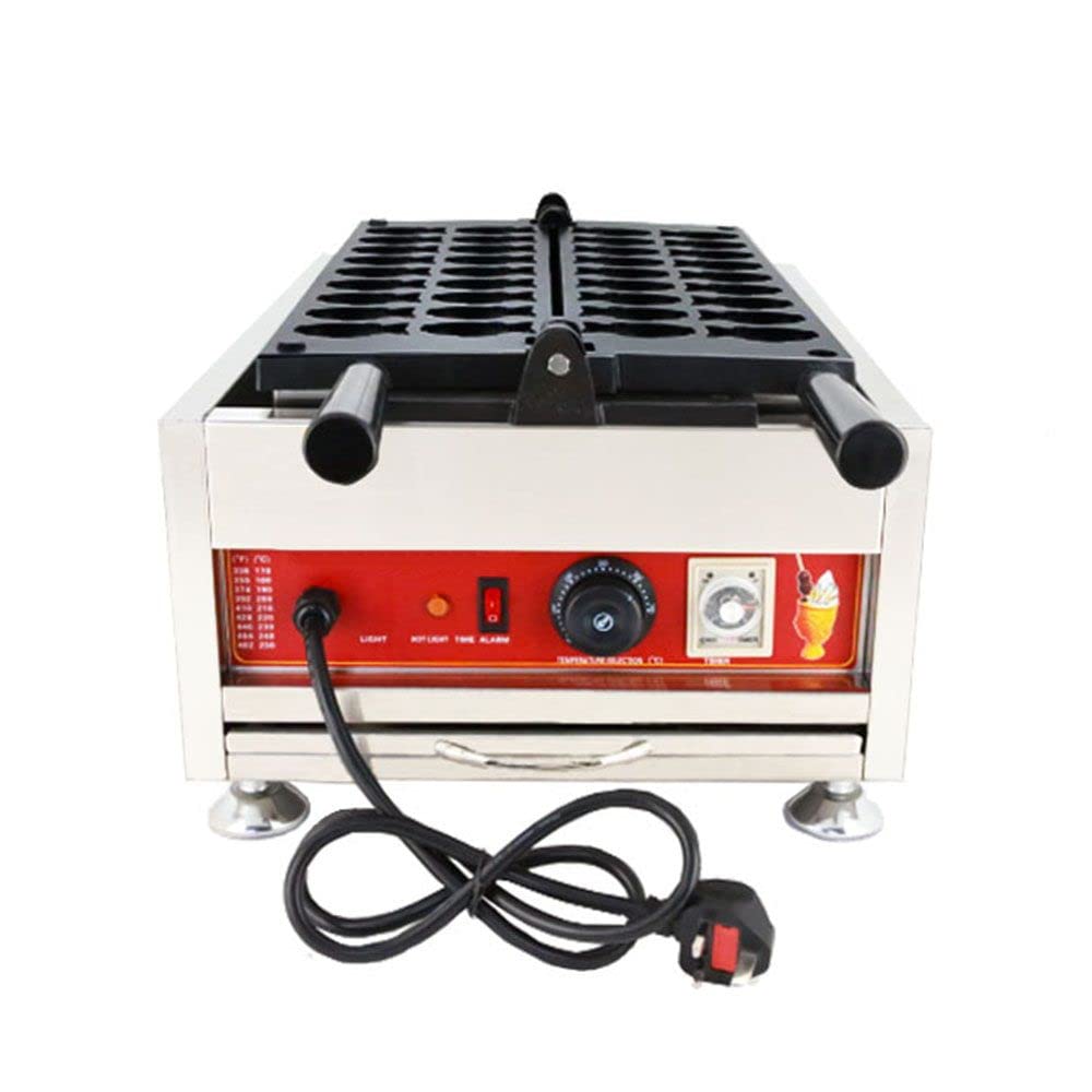 GOOSENECK Taiyaki Maker Takoyaki Maker Japanese Fish-Shaped Commercial Pancake Waffle Maker 110V for Restaurant Home Use 18 Pcs