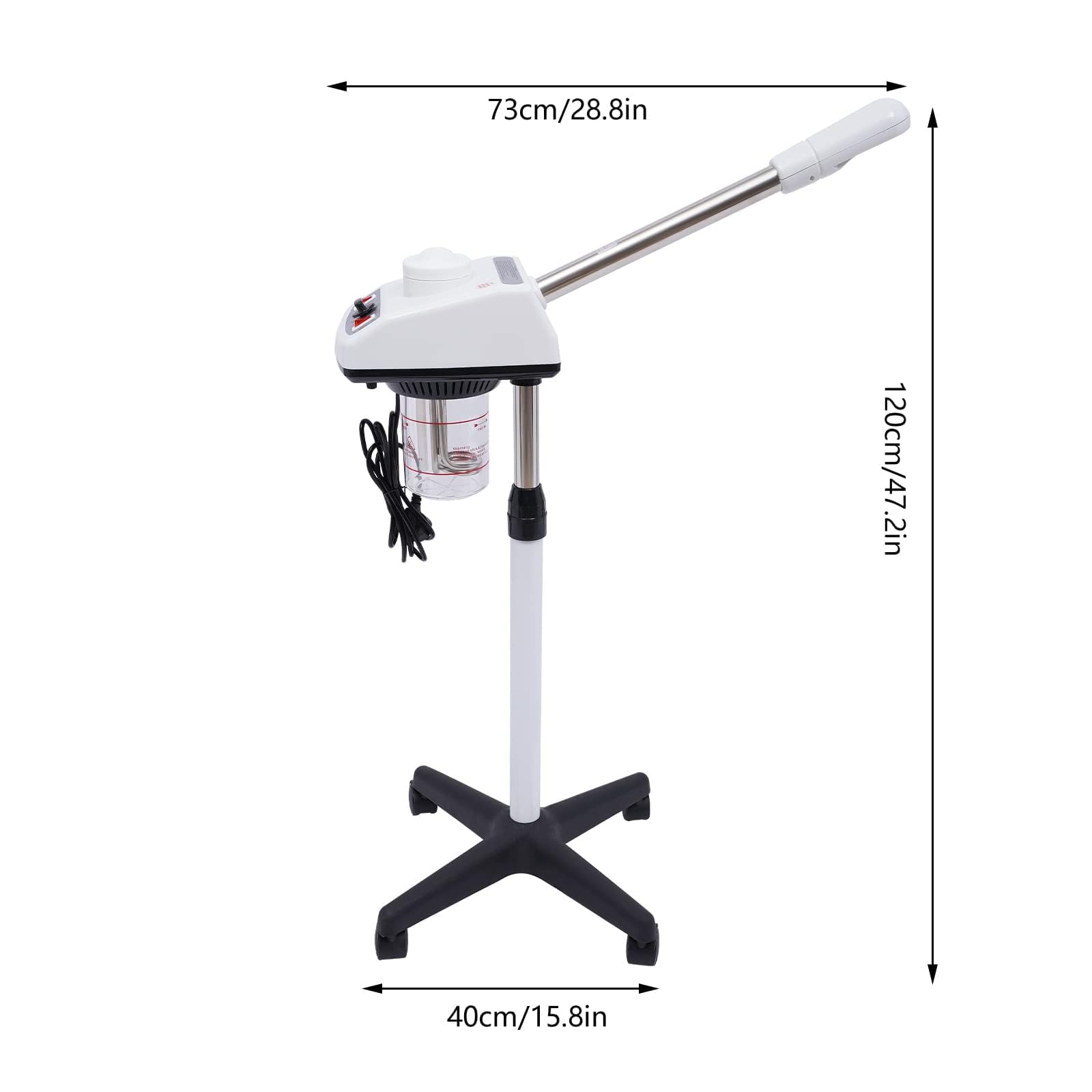 Vapozon - Vaporizzatore all'ozono, 220 V, per studio di bellezza, sauna facciale, vaporizzatore per salone e spa