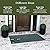 Bungalow Flooring Waterhog Door Mat, 2' x 3' Made in USA, Durable and Decorative Floor Covering, Skid Resistant, Indoor/Outdoor, Water-Trapping, Boxwood Collection, Bluestone