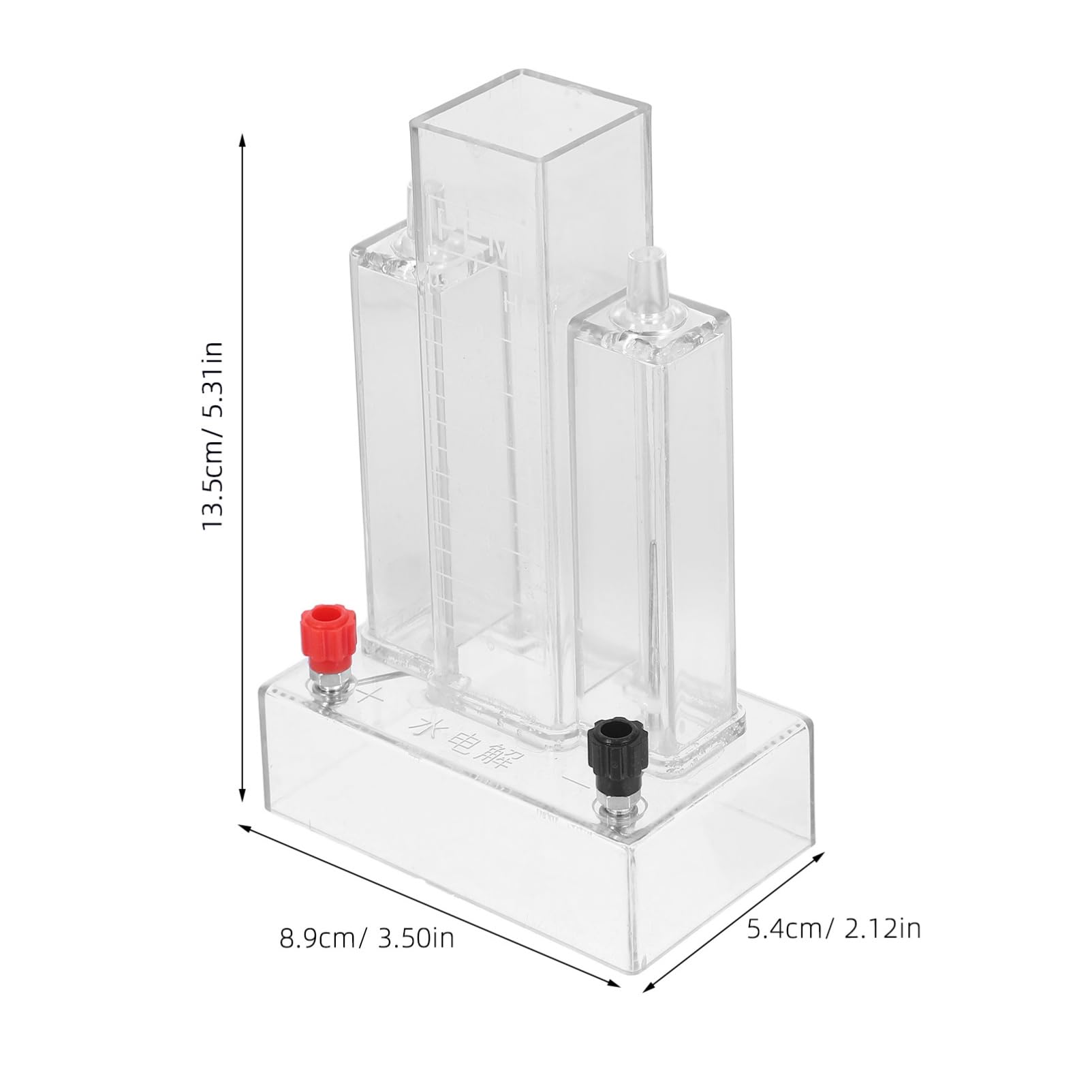 BRIGHTFUFU Hydrogen Water Producer Compact Water Electrolyzer Educational Experiment Toy Classroom Chemistry Equipment