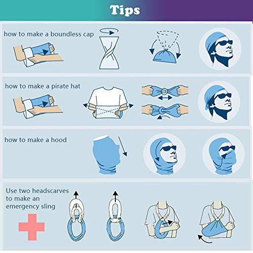 Multipurpose Neck Gaiter,Neck Warmer Balaclava,Bandana Gator Face Mask, Tube Scarf Mask,Headwear, Head Wrap, Headband For Men Women Boys Girls,Sport Scarf,Sweatband For Fishing, Hiking, Motorcycling #TOP6