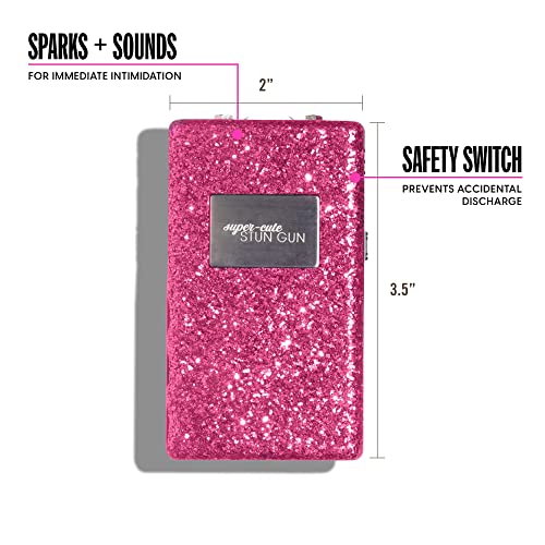 Super-Cute Pepper Spray & Stun Gun Kit - Professional Grade, Maximum Strength Pepper Spray & Powerful, High Voltage & Compact Stun Gun - Pink & Pink #TOP2