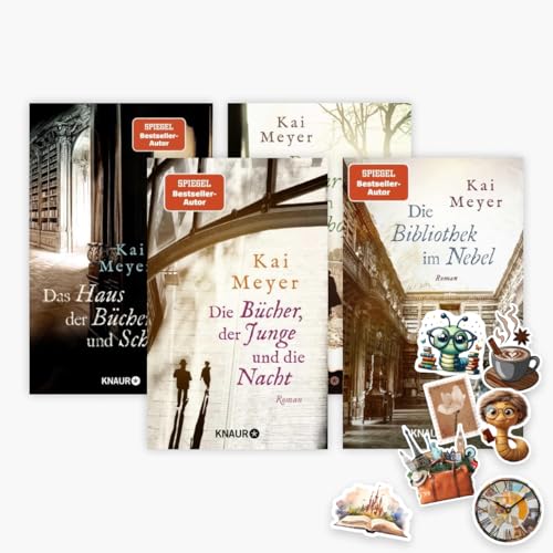 Die Geheimnisse des Graphischen Viertels Band 1-4 plus 1 exklusives Stickerset