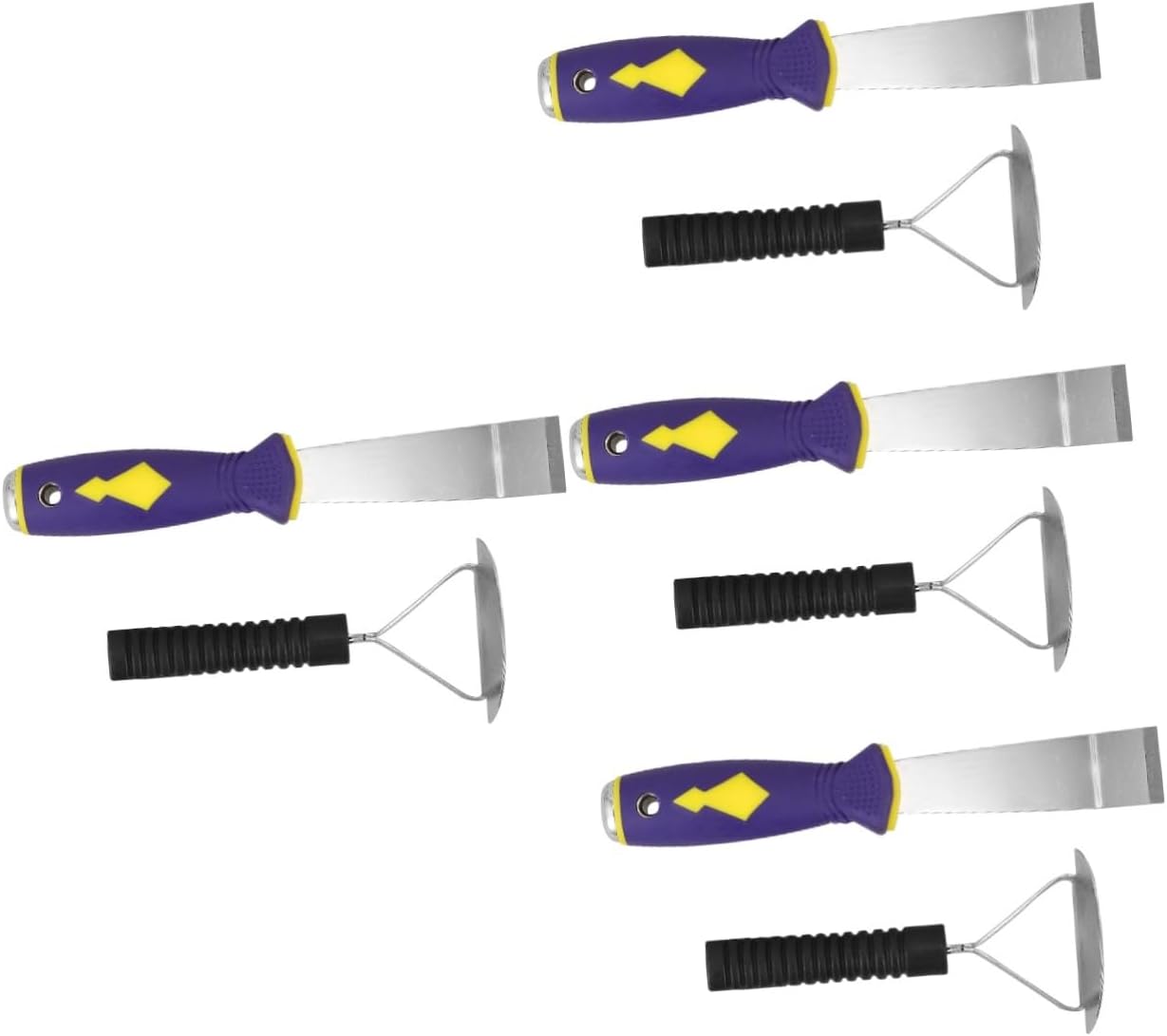 Luxshiny 4 Sets Tire Repair Tool Set Wheel Weights Balance Remover Tool for Cars