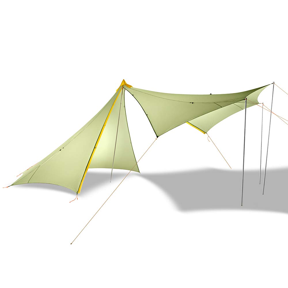 Amazon | 2-4人用 ワンポールテント 登山用 テント 両面シリコーン