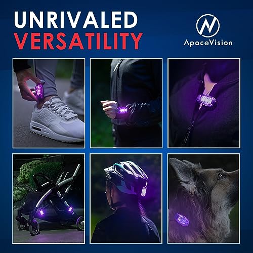 Image of Beaconbright LED Safety Light (2 Pack) - Clip On Strobe /Running Lights for Runners, Dog, Bike, Walking, Boat, Kayak, Stroller and More - High Visibility Accessories for Reflective Gear, Bicycle