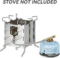 Vista 7 de Hotdevil - Juego de 6 estufas de campamento de combustible de 3.53 oz de mezcla de butano propano, recipiente de combustible de isobutano + estufa