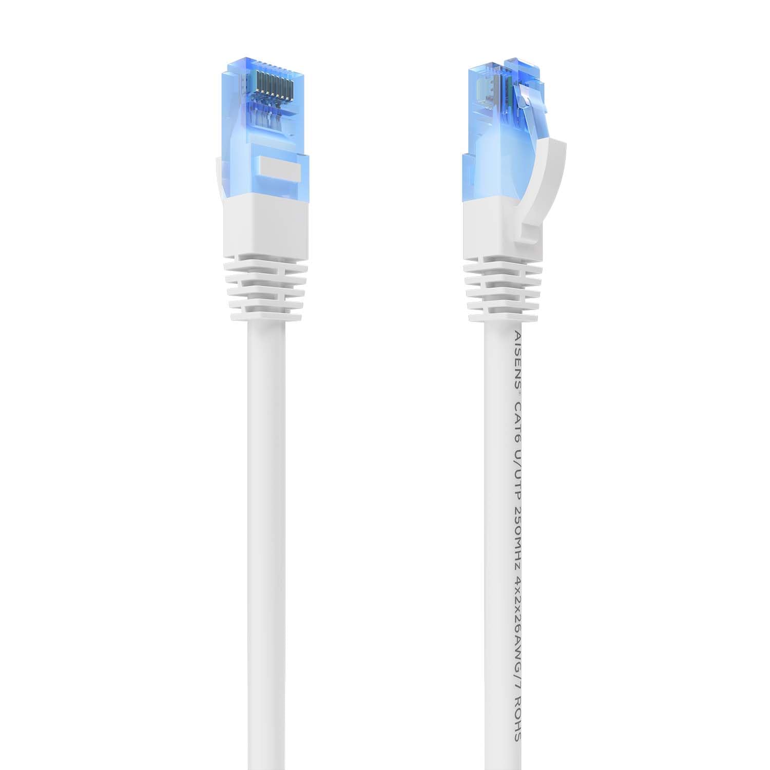 AISENS A135-0823 4m RJ45 CAT6 UTP AWG26 CCA Network Cable - White