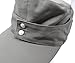 WWII German Heer EM HBT M43 Field Summer Soldier Cap hat Grey Replica (L(58cm))