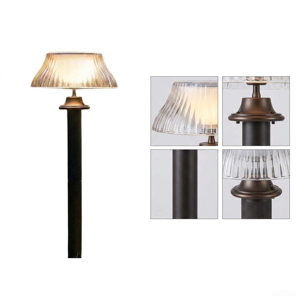 Faretto per solare da Esterno IP65 Alluminio 31cm Faretto per(Solar - 1 Light)