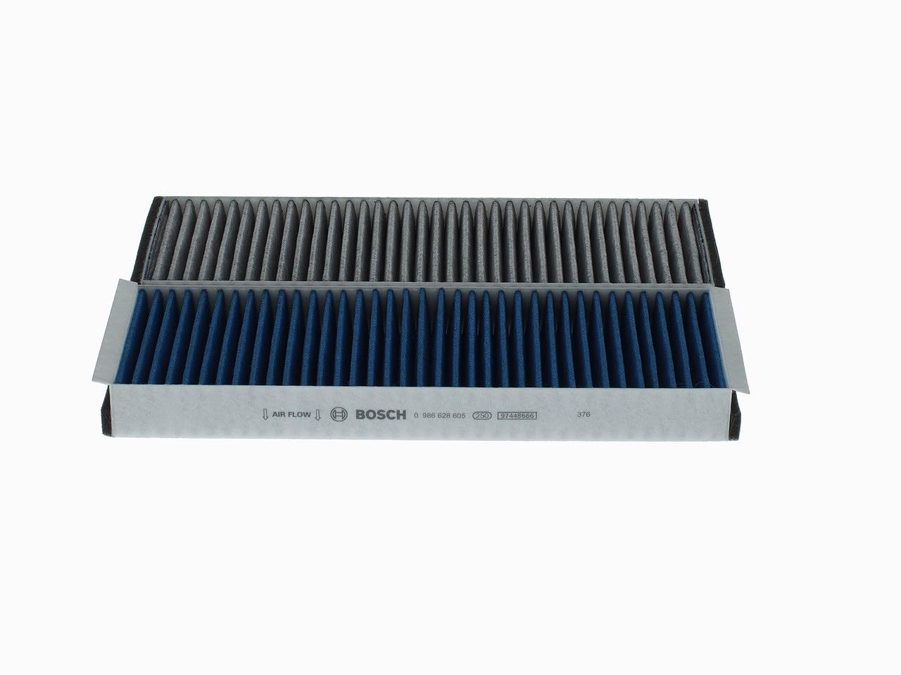 Bosch A8605 FILTER+pro Cabin Filter, High Efficiency Replacement Filter - Works Effectively Against Pollen, Fine Dust, Mold and Bacteria - for Cleaner Air Inside the Vehicle - Set of 2 Filters