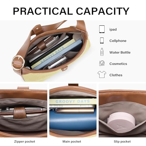 Image of CLUCI Womens Purses and Handbags, Soft Vegan Leather Hobo Bags with Adjustable Strap, Lightweight Slouchy Shoulder Bag