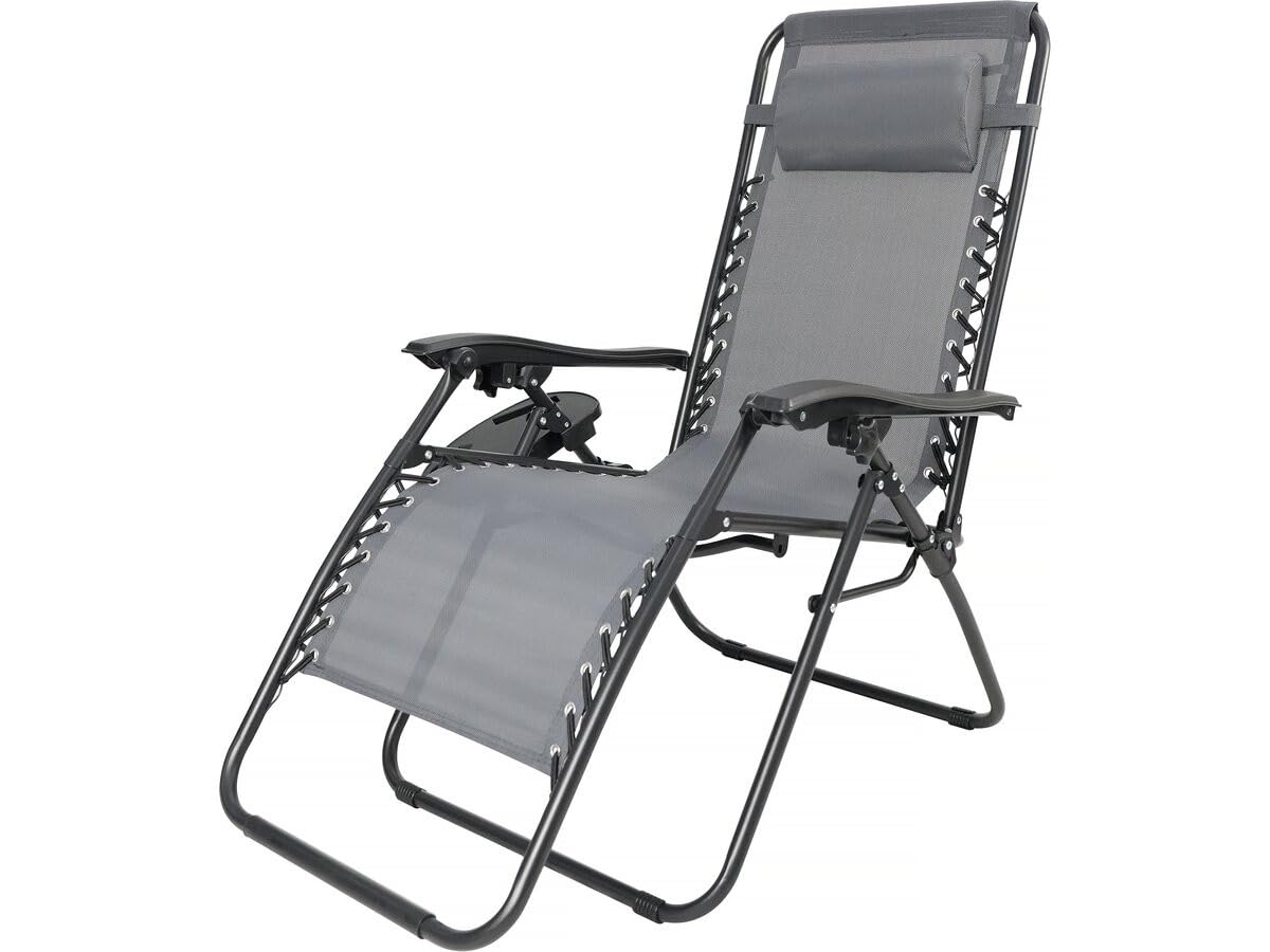 Fauteuil de Jardin Relax zéro gravité Sintra - Gris