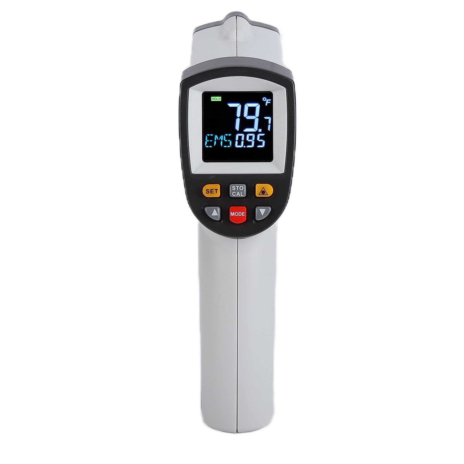 Termómetro Infrarrojo GM750, Pistola de Temperatura LCD sin Contacto de Mano para Uso Industrial, Material ABS Duradero