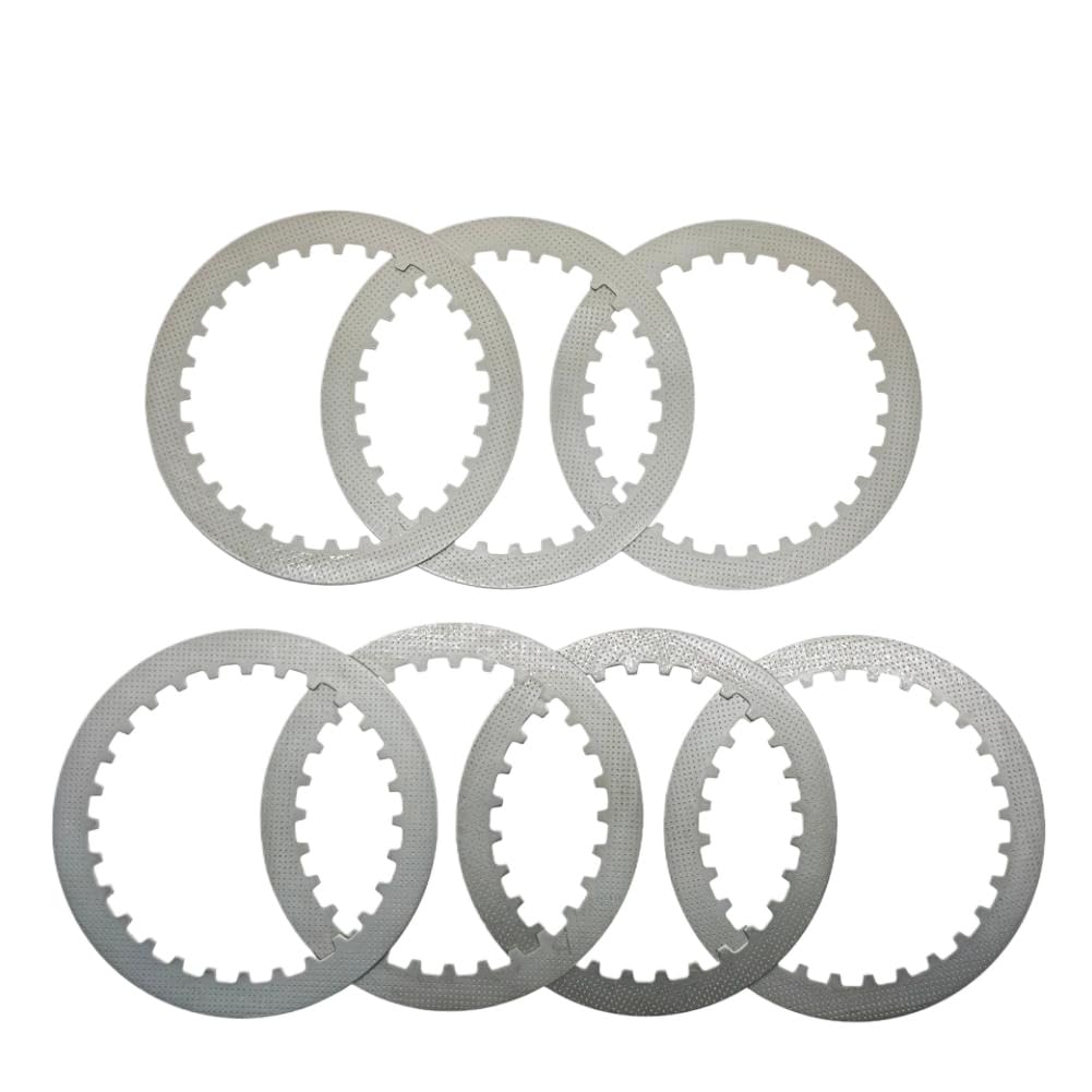 Discos De Fricción Y Acero Para Embrague 22321-KZ3-690 Compatible Con Honda CRF450R CRF450X R6 R7 R8 XRL TRX450R TRX700(Friction Plate 8pcs)