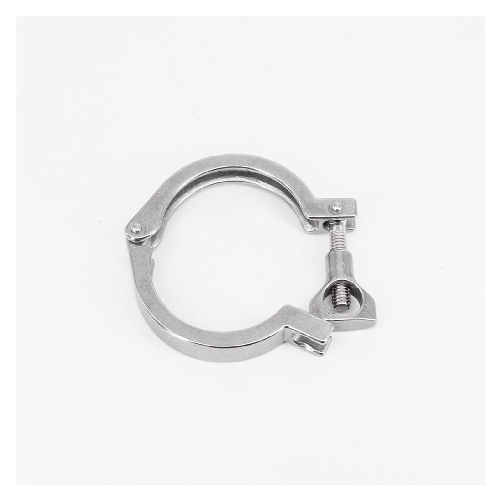 AVFORA Material de 2 "Tri Abrazadera 304 Accesorios Sanitarios de Cerveza casera 64mm férula for Soporte de tubería