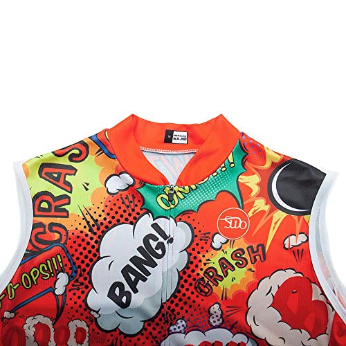 Conjunto feminino de jérsei de ciclismo sem mangas, colete de ciclismo, short de roupa de bicicleta