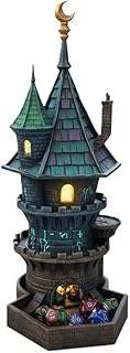 Zauberer Würfelturm, Perfekter Würfelturm für Dungeons and Dragons, Tabletop RPG, Miniaturspiele und Brettspiele