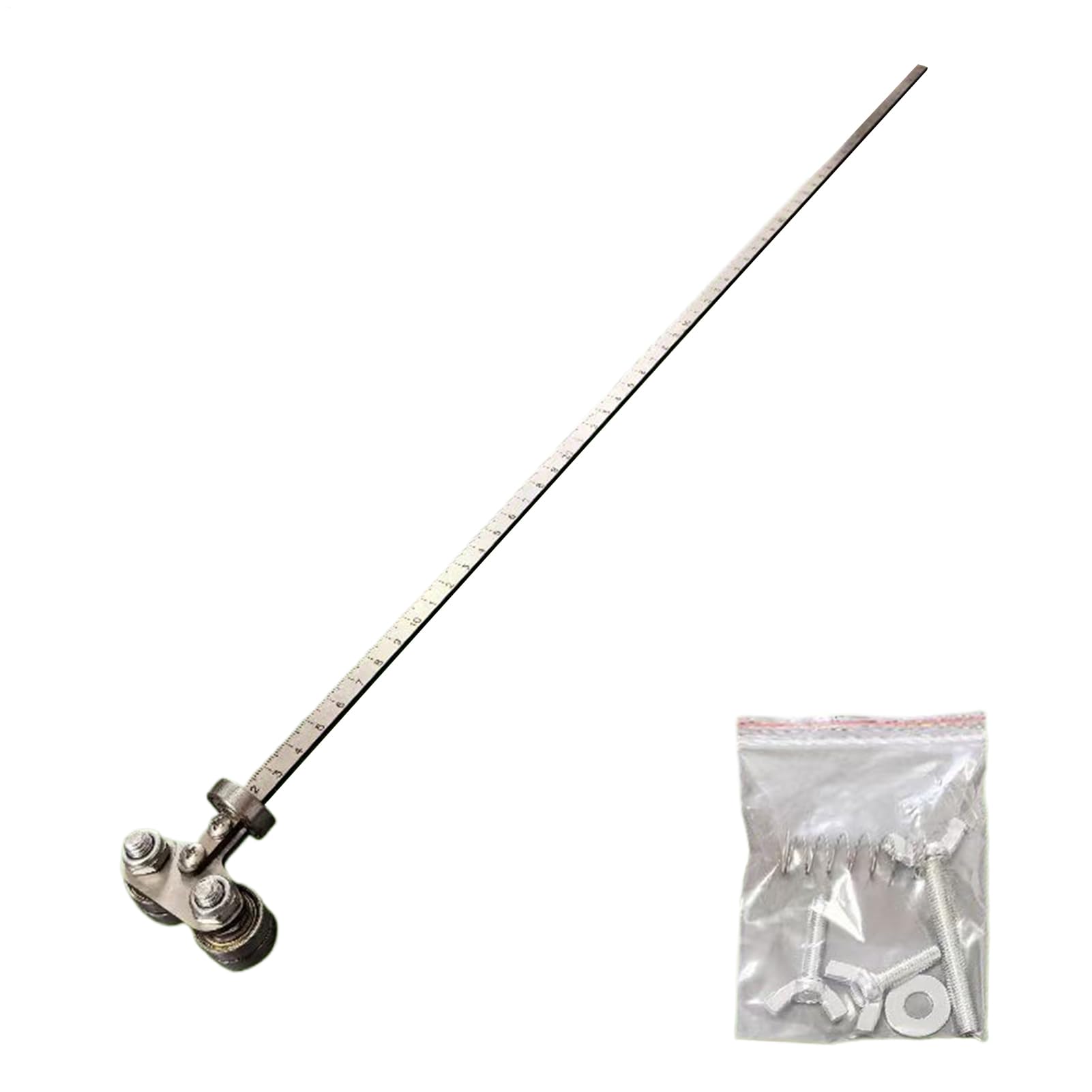 Guía De Posicionamiento Para Madera Calibrador Para Corte Con Carril | Guía de Medición y Posicionamiento para Carpintería Metal Bricolaje Industrial Madera Construcción