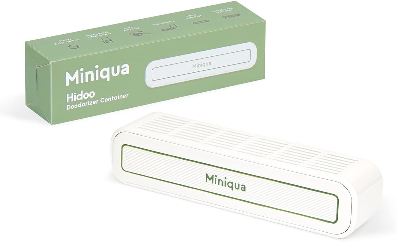 Miniqua Hidoo Refrigerator Deodorizer Container Reusable