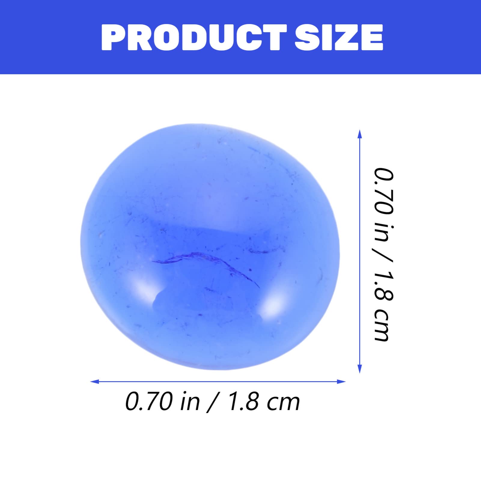 Housoutil Fire Pit Rocks Fire Pit Glass Fish Tank Decor Ornaments Tank Decorations 1 Bag