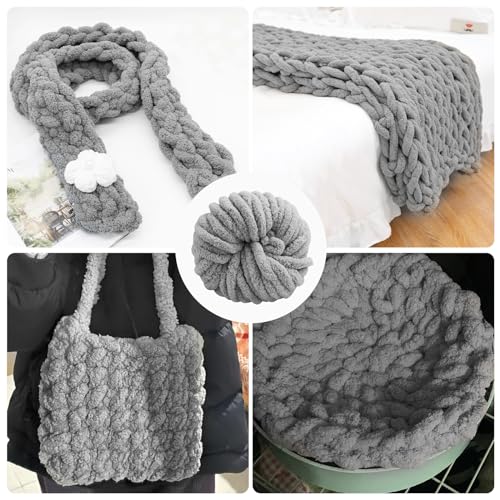 Chunky Wool Yarn 250g × 2 - Image 3