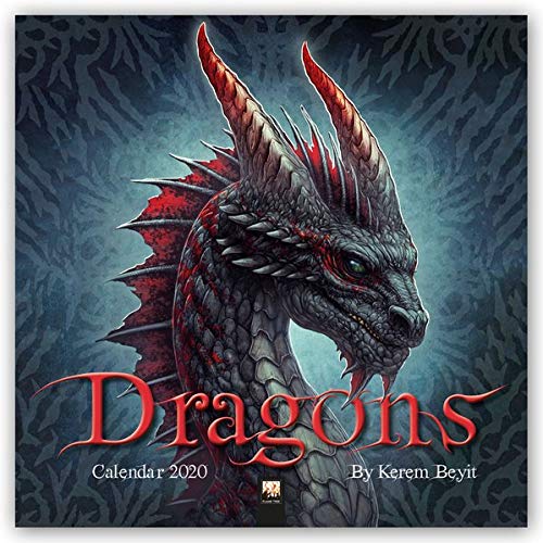 Télécharger Dragons by Kerem Beyit Wall Calendar 2020 (Art Calendar) PDF