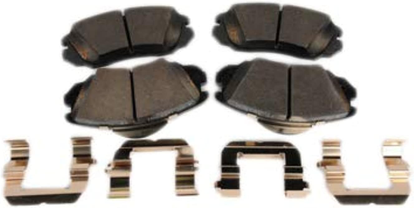 ACDelco GM Original Equipment 171-1075 (20963796) Front Disc Brake Pad Kit with Brake Pads and Clips