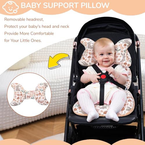 Coussin poussette universelle réversible pour corriger la posture de bébé - 5