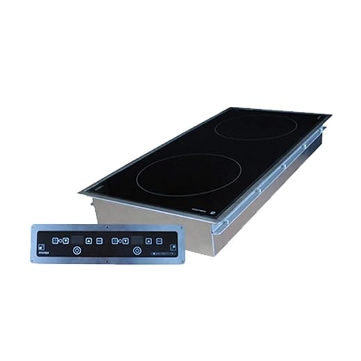 Equipex GL2-6000DIR Adventys Electric Drop-in Induction Range with (2) 8" Burners (3000 Watts Per Burner)