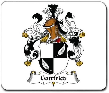 Gottfried Family Crest Coat of Arms Mouse Pad