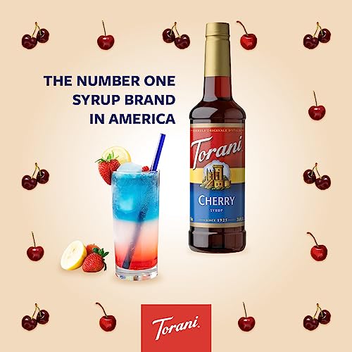 Torani Cherry Flavored Drink Syrup, 25.4 fl oz, 4 Pack - image 5