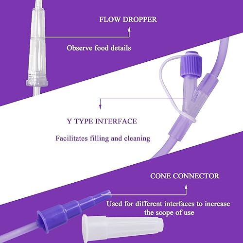 Miniatura 3 de Kit de bolsas reutilizables, bolsa de N-utrition de 40.6 fl oz, bolsa de gravedad de gran diámetro desechable