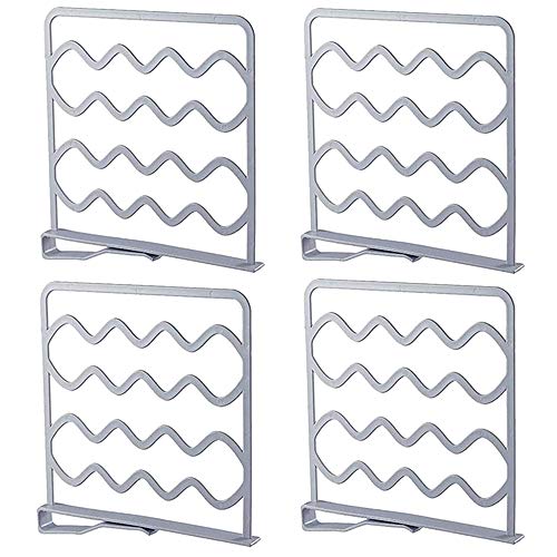 Afdg Pratici Divisori per Ripiani, 4 Pezzi Ripiano...