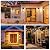 imizdlum 2-Pack Outdoor Wall Light Fixture with Tempered Glass, Exterior Wall Lantern with Easy-to-Clean Design, Waterproof Anti-Rust Wall Sconce for Front Porch, Black, E26 Base