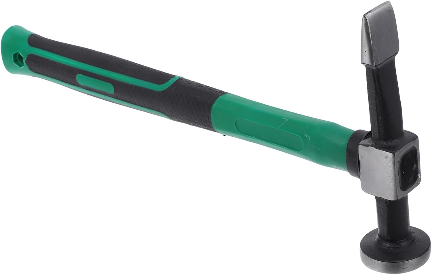 Abaodam Auto Body Sheet Metal Hammer with Plastic Handle, and Flat Head Dent Removal Hammer for Car Repair, Metal Working Tool for Automotive Panel Repair