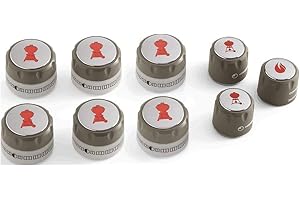 Weber 67692 Summit 660/670 Control Knob Kit - Genuine Weber Parts