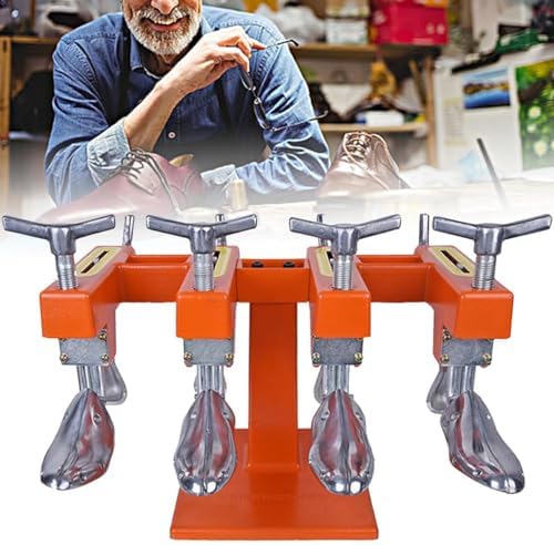 Adjustable Portable Shoe Stretcher - Aluminum Alloy Tool for Leather Shoes, 2/4 Heads, Effective Width Widening, Essential Footwear Accessory for Comfort